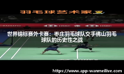 世界锦标赛外卡赛：枣庄羽毛球队交手佛山羽毛球队的历史性之战