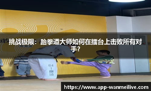 挑战极限：跆拳道大师如何在擂台上击败所有对手？